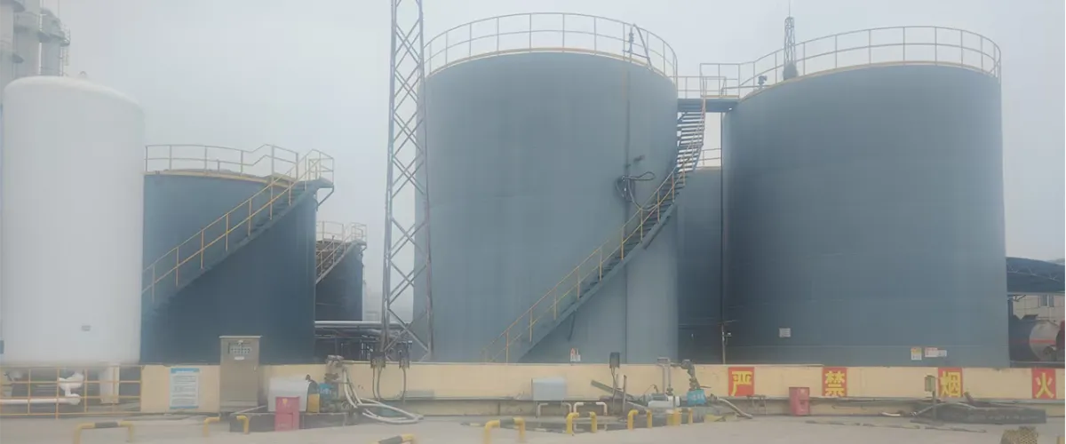 用于 DOTP 生产的不锈钢工业级反应罐，配备自动化控制系统